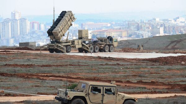 Američki raketni sistem patriot u Turksoj bazi u Gacijantepu - Sputnik Srbija