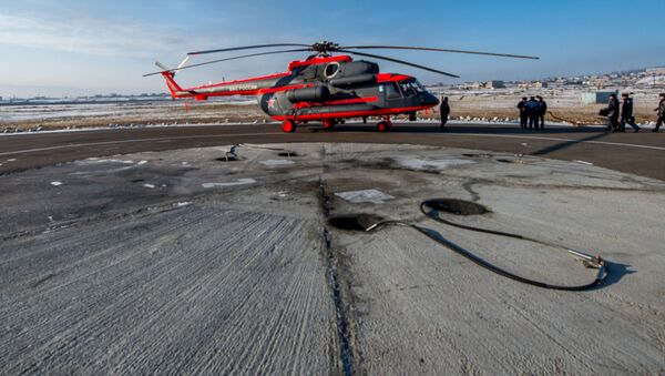 Arktički helikopter Mi-8AMTŠ-VA - Sputnik Srbija
