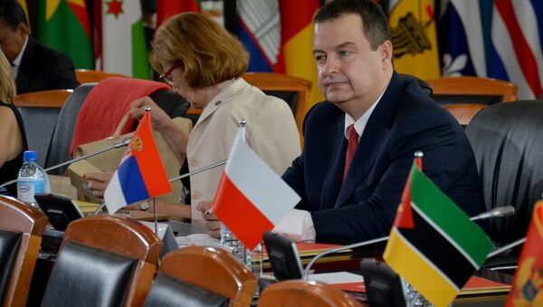Ivica Dačić na 16. samitu Frankofonije na Madagaskaru. - Sputnik Srbija