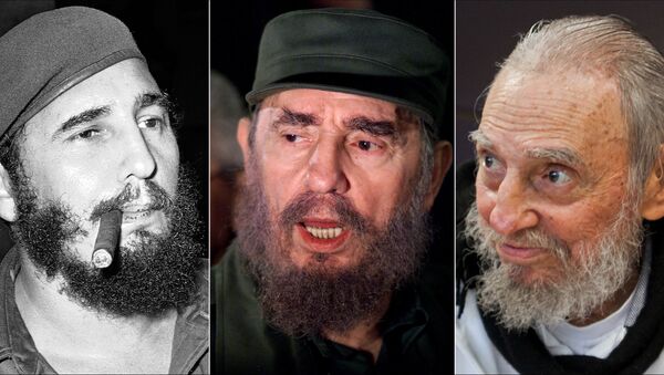 Фидел Кастро у три фотографије - Sputnik Србија