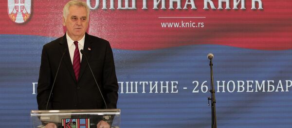 Томислав Николић на свечаној седници Скупштине општине Кнић. - Sputnik Србија