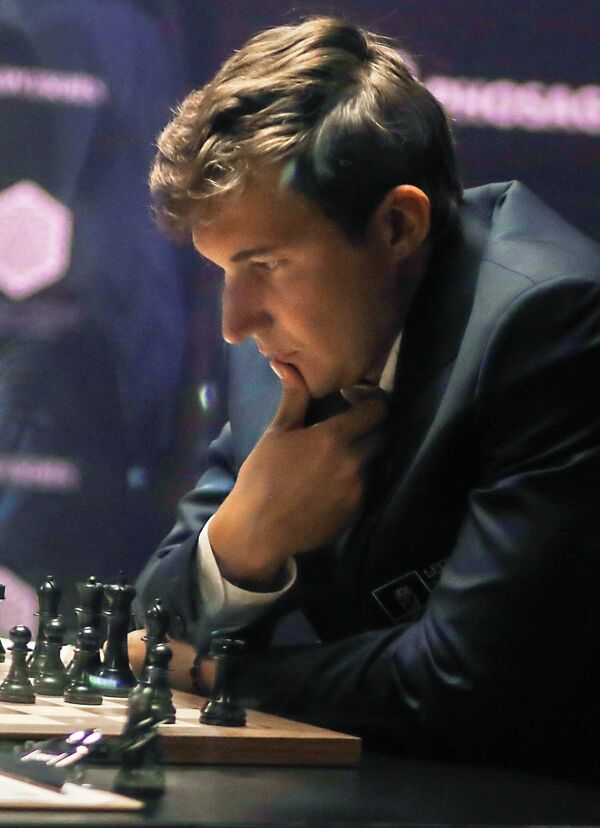 Руски шахиста Сергеј Карјакин Руски шахиста Сергеј Карјакин - Sputnik Србија