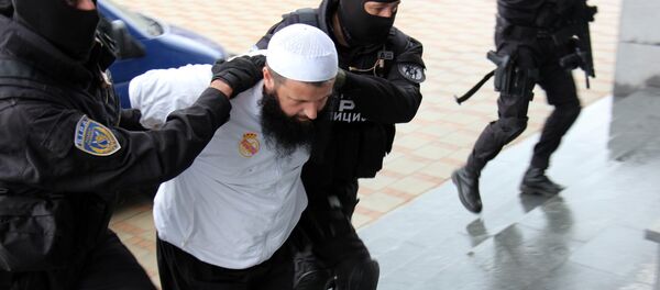 Hapšenje osumnjičenog za ogranizovanje terorističkih akcija u Sarajevu, BiH - Sputnik Srbija