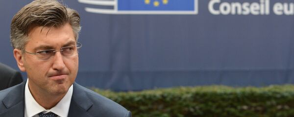 Predsednik HDZ-a Andrej Plenković - Sputnik Srbija