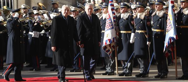 Томислав Николић и Милош Земан Томислав Николић и Милош Земан - Sputnik Србија