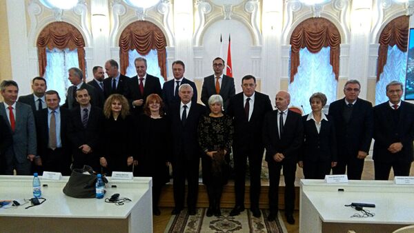 Председник РС Милорад Додик у званичној посети Санкт Петербургу - Sputnik Србија