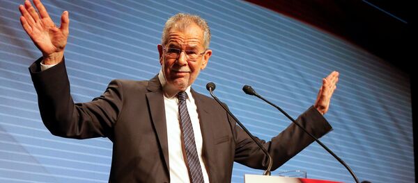 Predsednički kandidat na izborima u Austriji Aleksander van der Belen - Sputnik Srbija