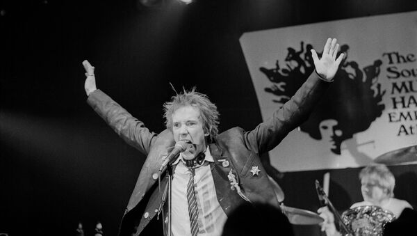 Džon Lajdon, Džoni Roten, na koncertu Seks Pistolsa u Memfisu, Tenesi, 6. januara 1978. - Sputnik Srbija