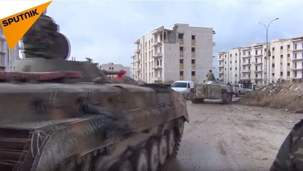 Sirijska vojska učvršćuje položaje na putu za aerodrom kod Alepa - Sputnik Srbija