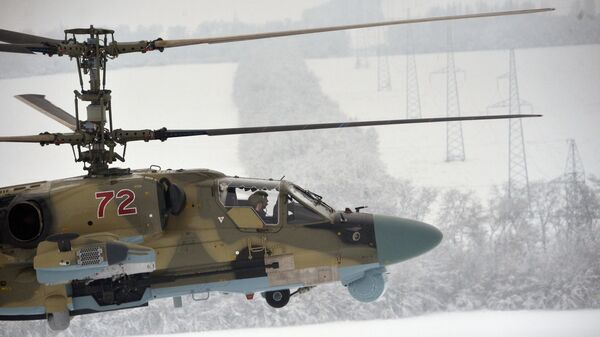 Ruski udarni helikopter Ka-52 - Sputnik Srbija
