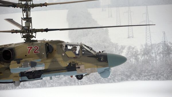 Руски ударни хеликоптер Ка-52 - Sputnik Србија