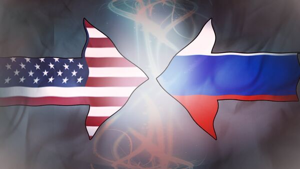 SAD i Rusija - ilustracija - Sputnik Srbija