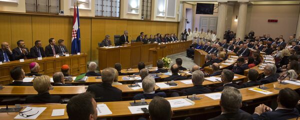Хрватски сабор Хрватски сабор - Sputnik Србија