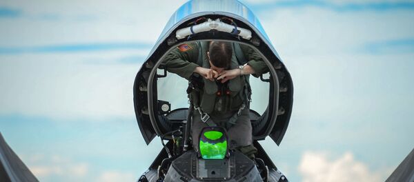 Пилот у кокпиту Пилот у кокпиту - Sputnik Србија