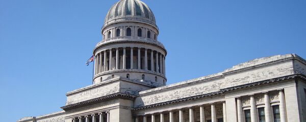 Zgrada Kapitola u Havani na Kubi Zgrada Kapitola u Havani na Kubi - Sputnik Srbija