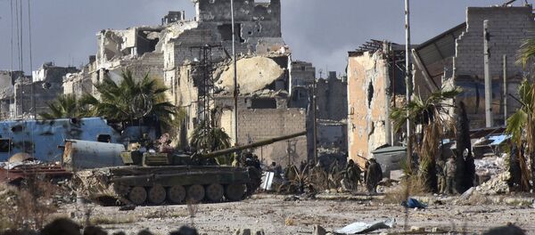 Sirijksa vojska u Alepu, Sirija - Sputnik Srbija