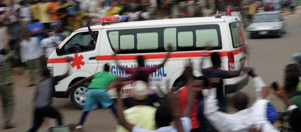 Нигерија, кола хитне помоћи Нигерија, кола хитне помоћи - Sputnik Србија