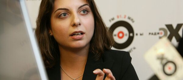 Главна уредница Спутњика и РТ Маргарита Симоњан - Sputnik Србија