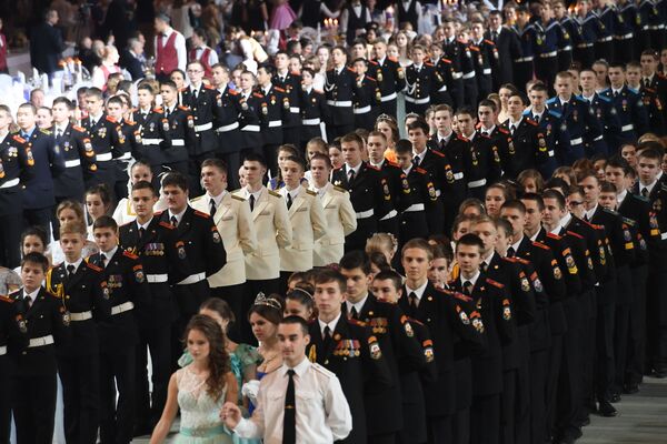 Први Међународни кадетски бал у Кремљу - Sputnik Србија