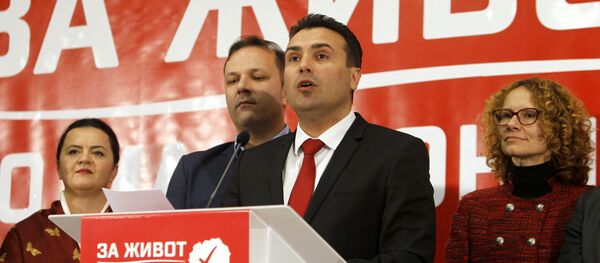 Зоран Заев, лидер СДСМ - Sputnik Србија