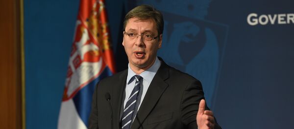 Премијер Србије Александар Вучић Премијер Србије Александар Вучић - Sputnik Србија