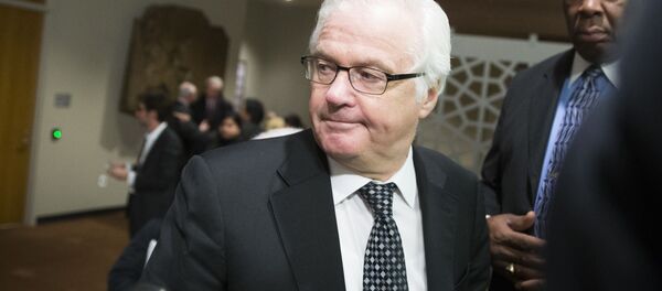 Постоянный представитель России в ООН Виталий Чуркин - Sputnik Србија