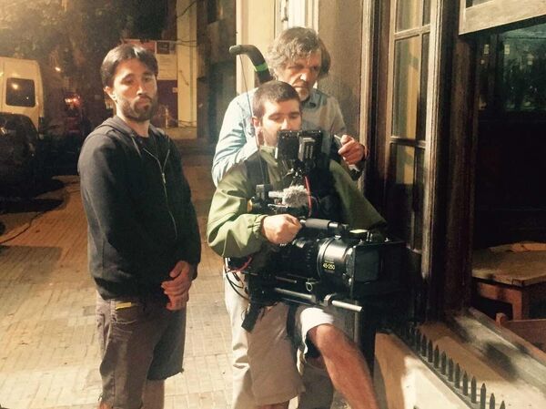 Кустурица на снимању Последњег хероја Кустурица на снимању Последњег хероја - Sputnik Србија