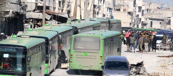 Narod napušta Alep - Sputnik Srbija