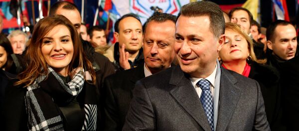 Никола и Боркица Груевски Никола и Боркица Груевски - Sputnik Србија