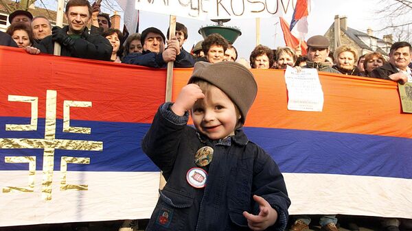 Protesti protiv bombardovanja Jugoslavije 1999. godine u Francuskoj - Sputnik Srbija