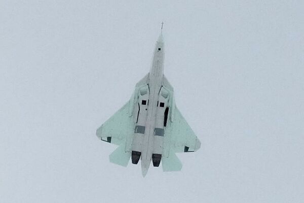 Осми прототип модела авиона Т-50 Осми прототип модела авиона Т-50 - Sputnik Србија