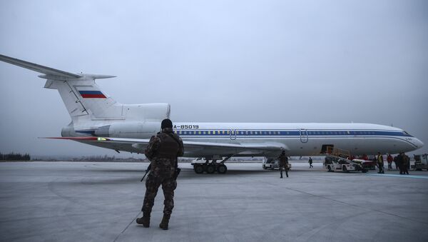 Авион са телом дипломате Андреја Карлова на аеродрому у Анкари - Sputnik Србија