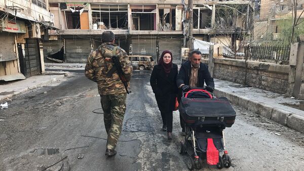 Situacija u oslobođenim delovima istočnog Alepa - Sputnik Srbija