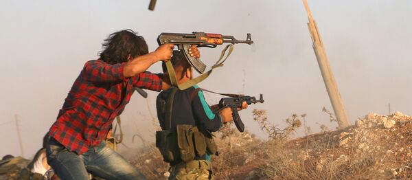 Припадници Слободне сиријске војске Припадници Слободне сиријске војске - Sputnik Србија