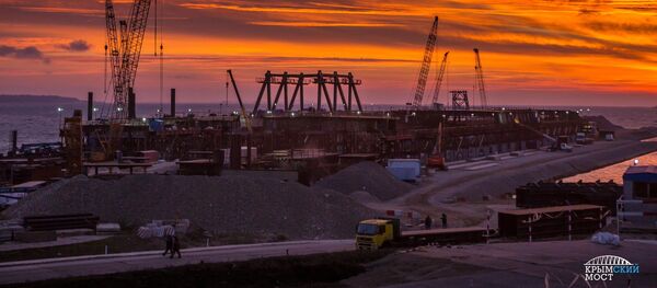 Изградња века — Керчки мост на Криму Изградња века — Керчки мост на Криму - Sputnik Србија