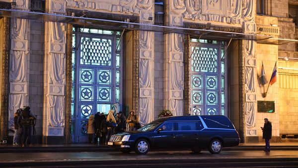 Komemoracija povodom smrti ruskog ambasadora - Sputnik Srbija