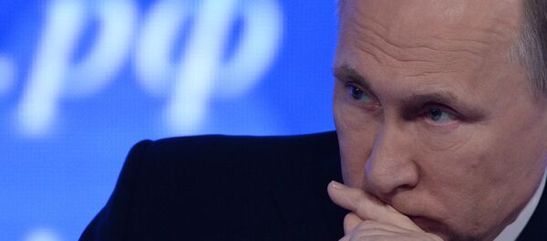 Pres-konferencija predsednika Rusije Vladimira Putina - Sputnik Srbija