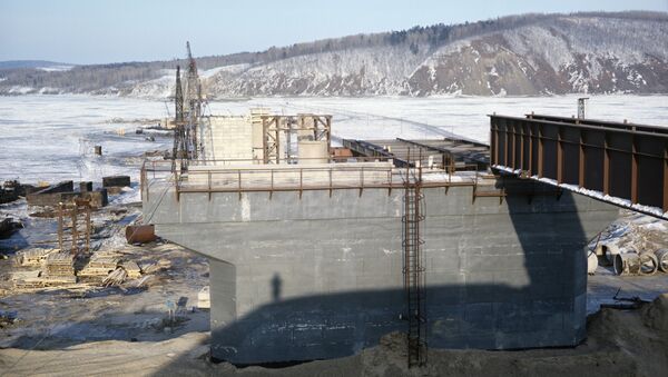 Изградња моста преко реке Амур - Sputnik Србија