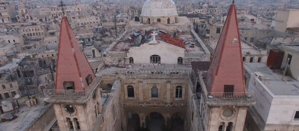 Алеп из птичје перспективе након протеривања милитаната - Sputnik Србија