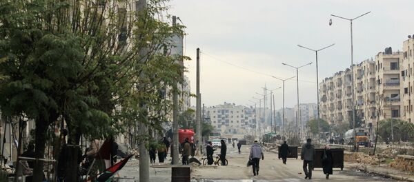 Glavna ulica Hanano u istočnom Alepu - Sputnik Srbija