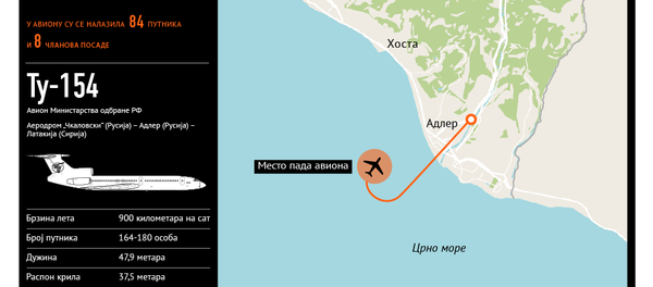 Pad ruskog aviona - Sputnik Srbija