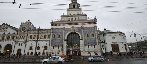 Железничкка стзаница Казанска у Москви Железничкка стзаница Казанска у Москви - Sputnik Србија