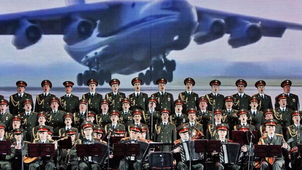 Војни ансамбл „Александров“ је један од најбољих и највеличанственијих репрезената руске културе и руске музике. - Sputnik Србија