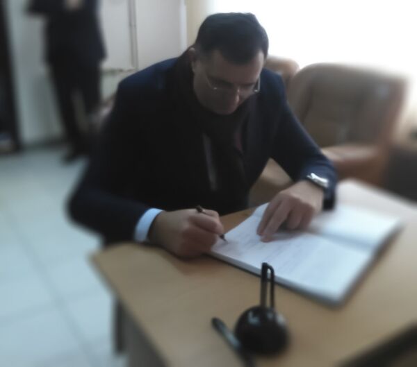 Председник Републике Српске Милорад Додик уписао се у Књигу жалости - Sputnik Србија