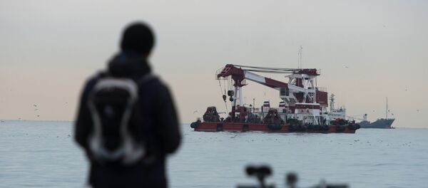 Операција тражења тела погинухил у паду авиона Ту-154 - Sputnik Србија