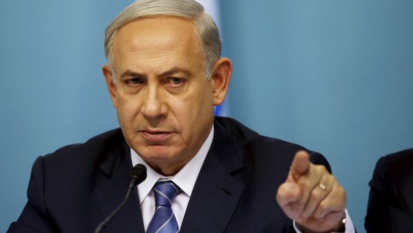 Premijer Izraela Benjamin Netanjahu na konferenciji za medije u Jerusalimu - Sputnik Srbija
