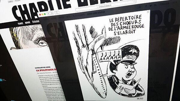 Karikatura lista Šarli Ebdo - Sputnik Srbija