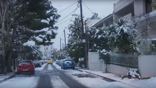 Снег у Атини - Sputnik Србија