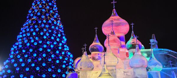 Новогодишњи фестивал Ледена Москва у кругу породице Новогодишњи фестивал Ледена Москва у кругу породице - Sputnik Србија