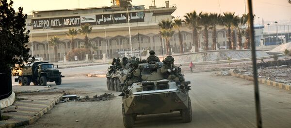 Руски деминери у Алепу - Sputnik Србија